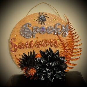 SPOOKY SEASON! Halloween Holiday Sign
NEW, Handcrafted Original Design